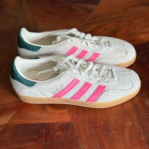 Adidas Gazelle :: New :: pink, green, white